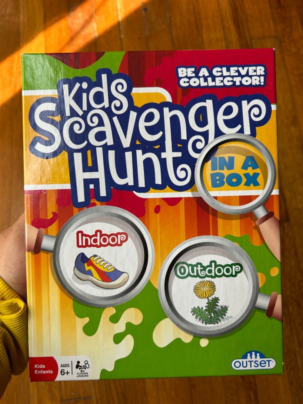 Kids Scavenger Hunt In A Box - Outset - Multicolor